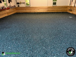 Residential Garage Epoxy Flooring in Gig Harbor, Washington