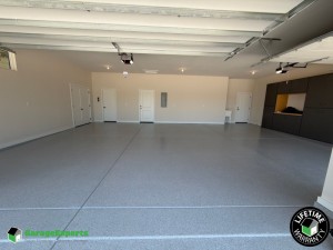 Residential Garage Epoxy Flooring in Maize, Ks