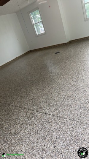 Residential Garage Epoxy Flooring in Streetsboro, Ohio