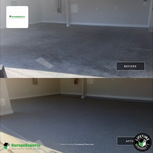 Residential Garage Epoxy Flooring in Celina, Tx