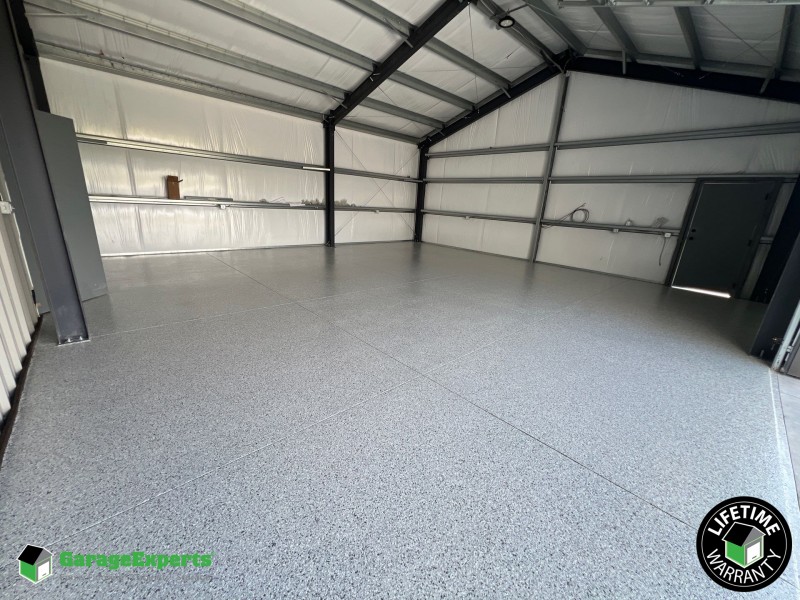 Residential Shop Epoxy Flooring in Derby, Ks