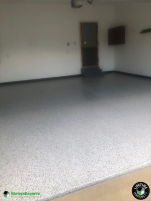 Residential Garage Epoxy Flooring in Maryville, Il