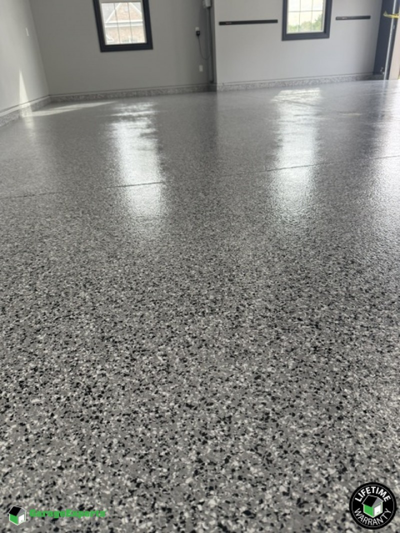 Residential 3 Car Garage Epoxy Flooring in Henderson, Ky