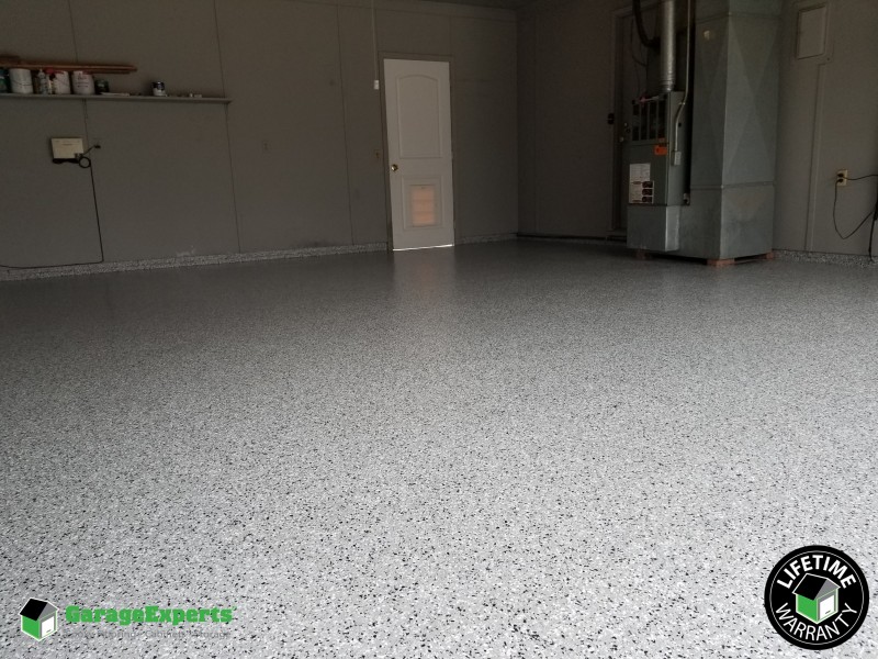 Residential Garage Epoxy Flooring in Greensboro, Nc