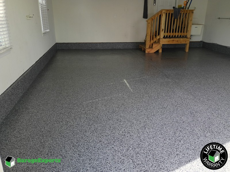 Residential Garage Epoxy Flooring in Bucks County, Pa