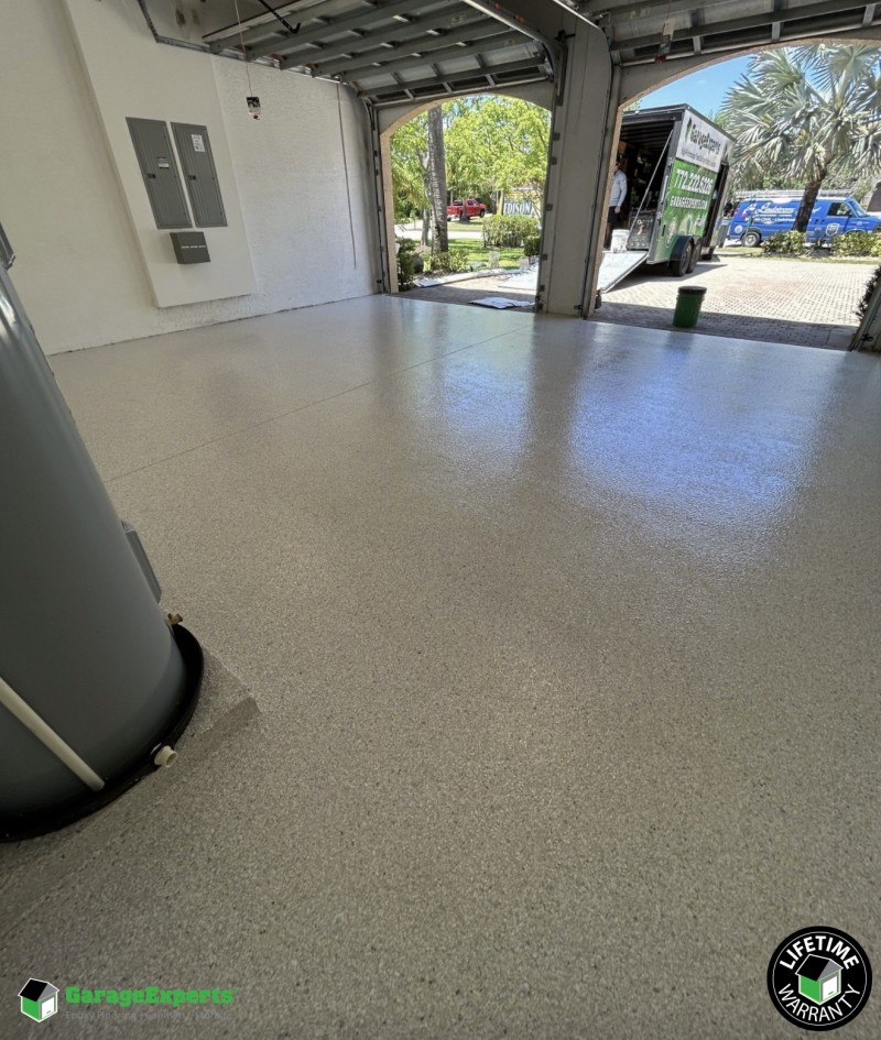 Residential Polyaspartic And Epoxy Flooring in Stuart, Fl Image