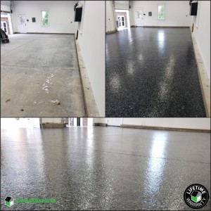 Residential Garage Epoxy Flooring in Midlothian, Va