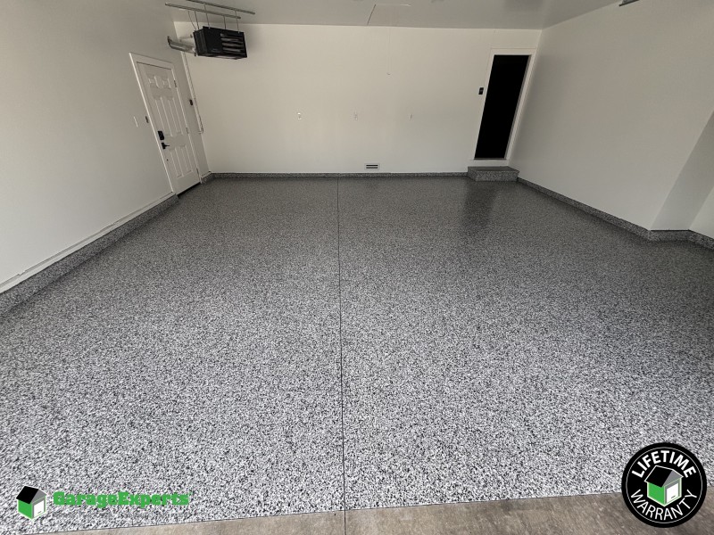 Residential Garage Epoxy Flooring in Crown Point, In