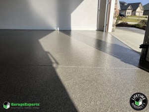 Residential Garage Epoxy Flooring in Daleville, Virginia