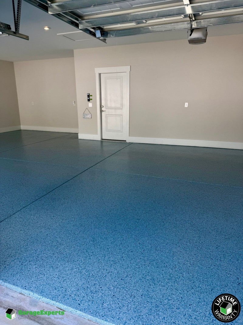 Residential Garage Epoxy Flooring in Hardeeville, South Carolina