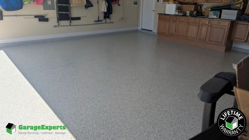 Residential Garage Epoxy Flooring in Melbourne, Fl